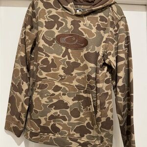 Drake Camouflage Hoodie - Brown and Tan